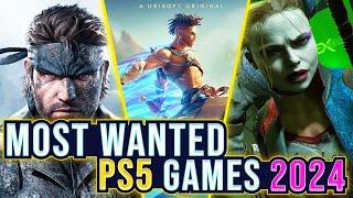 Top 10 Best MOST WANTED PlayStation 5 Games Coming In 2024  Upcoming PS5 Games 2024 