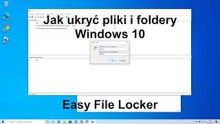 Jak ukryc pliki i foldery Windows 10 Easy File Locker