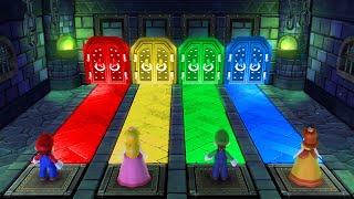 Mario Party 10 MiniGames - Mario Vs Peach Vs Luigi Vs Daisy Master Cpu