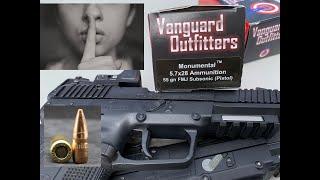 5.7x28mm 55gr FMJ Subsonic Vanguard Outfitters