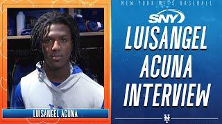 Mets prospect Luisangel Acuna on improving every day best position  brother winning  MVP  SNY