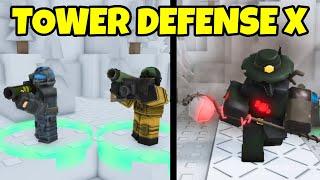 *NEW* Tower Defense X Is AMAZING Roblox TDX