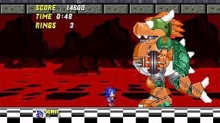 Sonic 2... Mushroom Kingdom Zone act 2