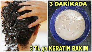 İnanılır Gibi Değil Saç Dökülmesine Karşı Evde Keratin Bakım Doğal Keratin