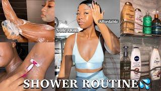 MY SHOWER ROUTINE FOR SOFT & GLOWY SKIN BODY CARE SKINCARE HYGIENE + MORE