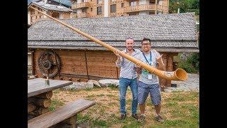 So we tried playing the Alphorn at the International Alphorn Festival 2017