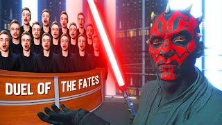 Duel of the Fates but I SANG it with LYRICS