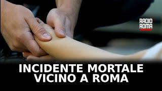 Auto investe pedone altro incidente mortale vicino a Roma