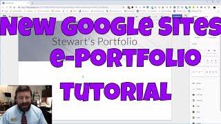 Creating with New Google Sites and Student e-Portfolios  2019