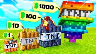 โคตรโหด【มายคราฟ แต่ ผมสามารถซื้อ TNT สุดโกงได้】 Minecraft Mod