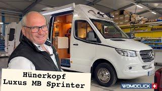 € 400.000.- Luxus Mercedes Sprinter - Hünerkopf Kastenwagen gebraucht abzugeben.