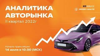 Gruzdev Analyze & FIT SERVICE аналитический отчет по авторынку за II квартал 2022 г.