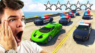 Can You ESCAPE 5 STARS WANTED in GTA 5?