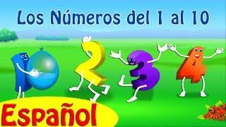 Los Números del 1 al 10 Learn Numbers 1 to 10  Canciones Infantiles en Español  ChuChu TV