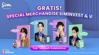 Yuk Dapetin Special Merchandise SimInvest & V GRATIS