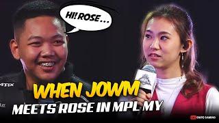 WHEN JOWM MEETS HOST ROSE in MPL MY. . . 