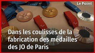 Dans les coulisses de la fabrication des médailles des JO de Paris 2024