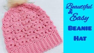 GREAT I fell in love with this crochet winter beanie hat