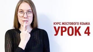 Курс жестового языка - Урок 4