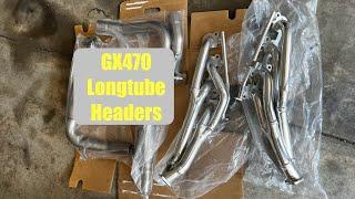 DT Long Tube Headers Install & Review Lexus GX470