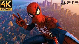 Spider-Man Remastered PS5 - Free Roam Gameplay 4K 60FPS Performance RT