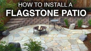 How To Install A Flagstone Patio Step-by-Step