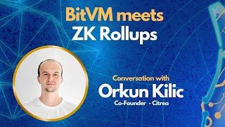 BitVM meets ZK Rollups on Bitcoin with Orkun Kilic - Co-Founder of Citrea