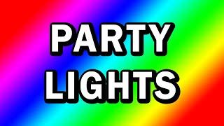 Party Lights - Flashing Lights with 10 Colors & Dance Music 10 Hours