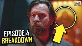 OBI WAN KENOBI Episode 4 Breakdown  Easter Eggs Hidden Details And Things You Missed