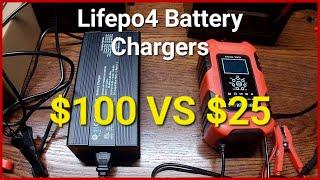 Is the $100 LifePo4 charger better than the $25 charger??