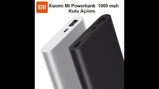 Xiaomi Mi Powerbank 2 10000 mah Kutu açılımı