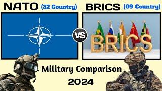 NATO vs BRICS Military Power Comparison 2024  BRICS vs NATO military power 2024  NATO vs BRICS