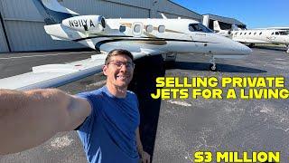 WHAT ITS LIKE SELLING PRIVATE JETS