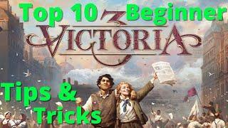 Victoria 3 - Top 10 Basic tips for new or beginner players