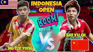 What Ng Tze Yong MAS vs Shi Yu Qi CHN 1  Indonesia Open