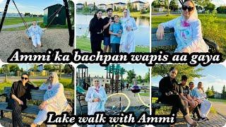 Ammi ka bachpan wapis aa gaya  Lake walk with Ammi  Ammi ki pehli farmaish  Khoobsurat din