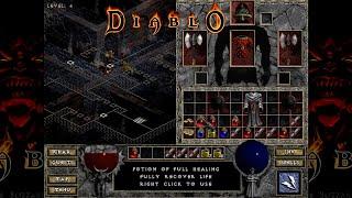 Diablo - longplay - Blizzard North 1997 - PC Action RPG CRPG Dungeon Crawler hack and slash