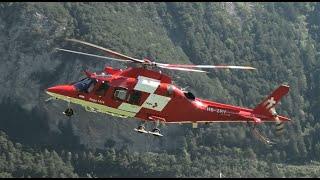 4K  Rega 8  Agusta AW 109SP  Landung  Erstfeld Basis