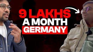 9.2 lakh per month rupees job after ETH Zürich how much is saved from this ?