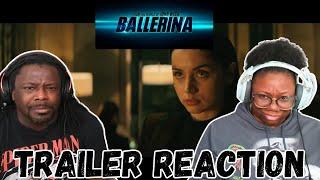 From the World of John Wick Ballerina 2025 Official Trailer  REACTION