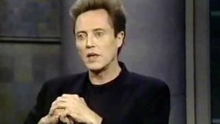 Christopher Walken on Late Night 1992