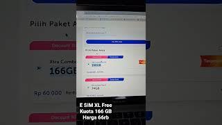 Kartu XL Murah Kuota 166Gb Cuman 66rb