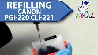 How to Use Refillable Cartridges for CANON PGI-220 and CLI-221