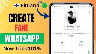 How to create fake whatsapp account 2024  fake WhatsApp account