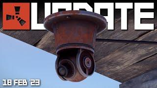 PTZ CCTV Drones Controllable turrets  Rust Update 18th February 2023