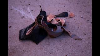 High Heels Abuse muddy and wet high heels high heels destruction broken heels # 017