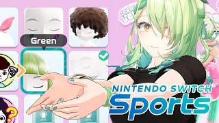 【Nintendo Switch Sports】 Screw the rules I have green hair #mocopi