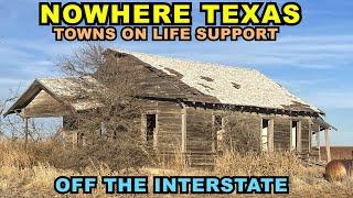 NOWHERE TEXAS Rural Towns On LIFE SUPPORT - Off The Interstate