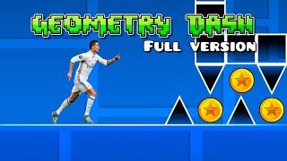 Cristiano Ronaldo Siuuu but its Geometry Dash Full Version