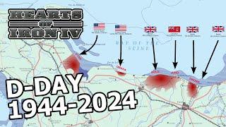 D-DAY - Sbarco in Normandia e Scenario Overlord  - Hearts of Iron IV - Gameplay ITA